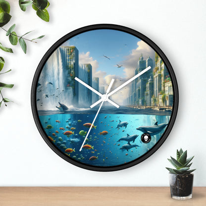 "Ciudad de Atlántida: La imaginación desatada" - El reloj de pared alienígena