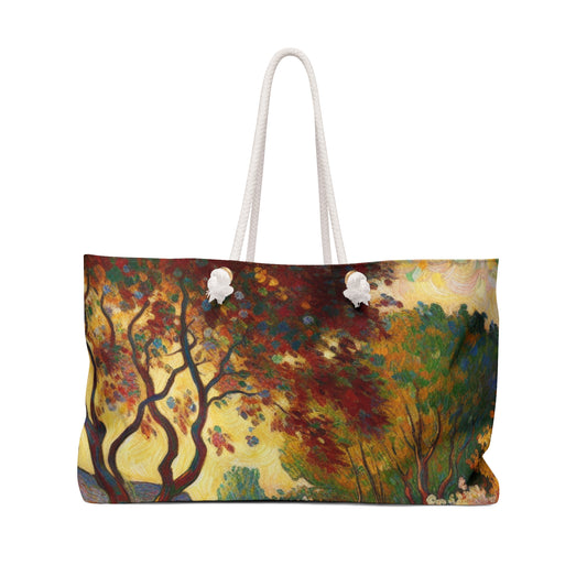 "Fauvist Garden Oasis" - The Alien Weekender Bag Fauvism Style