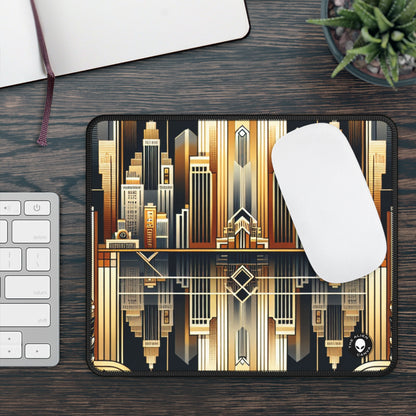 "Luxe Deco: Elegancia artística en el Grand Hotel" - The Alien Gaming Mouse Pad Art Deco