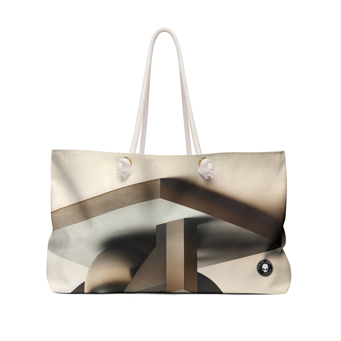 "Harmony in Nature: A Modernist Interpretation" - The Alien Weekender Bag Modernist Sculpture