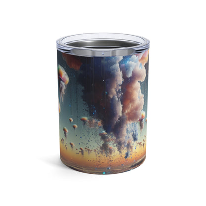 "Jellyfish Sky: A Surreal World" - The Alien Tumbler 10oz