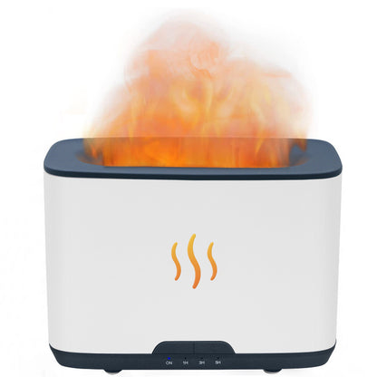 Nouveau Humidificateur d'aromathérapie à flamme, grande capacité, décoration de maison, bureau,