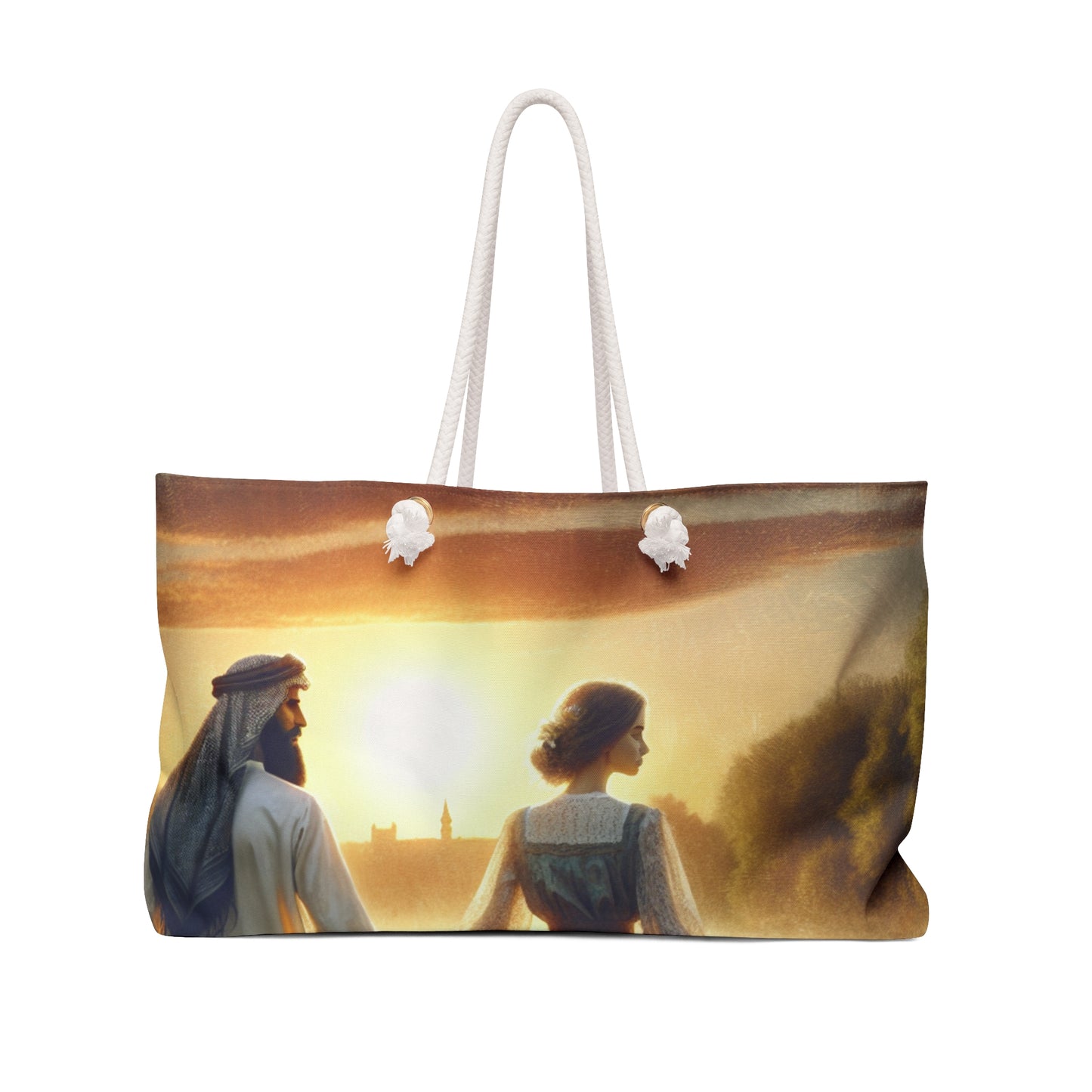 "Sweet Summer Sunset" - El bolso Alien Weekender estilo romanticismo