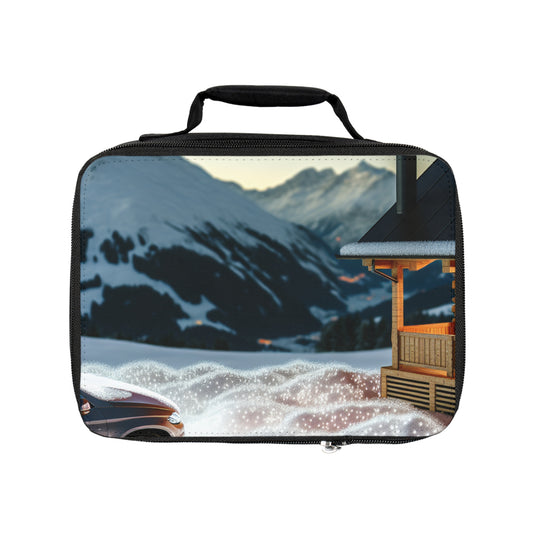 "Winter Hideaway" - The Alien Lunch Bag Photorealism Style
