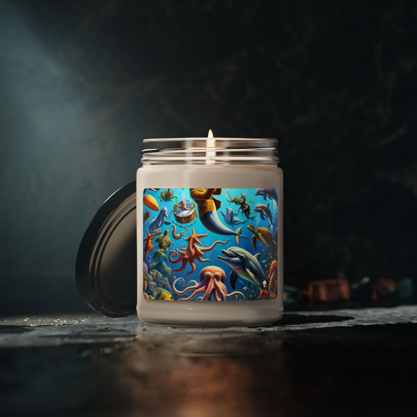 "Musical Reef Spectacle" - The Alien Scented Soy Candle 9oz