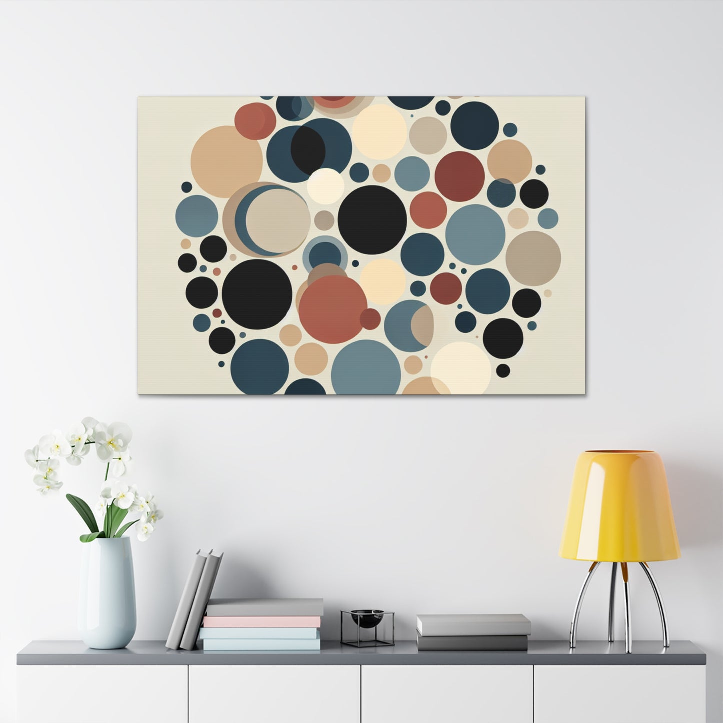 "Interwoven Circles: A Minimalist Approach" - The Alien Canva Minimalism Style