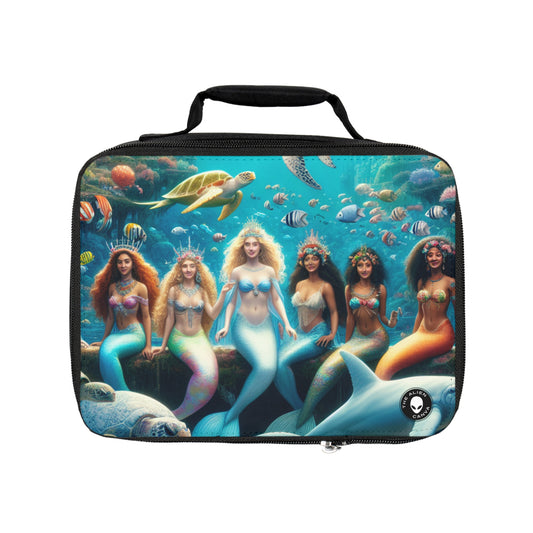 "Dive into the Enchanted Abyss: A Mermaid's Paradise"- The Alien Lunch Bag