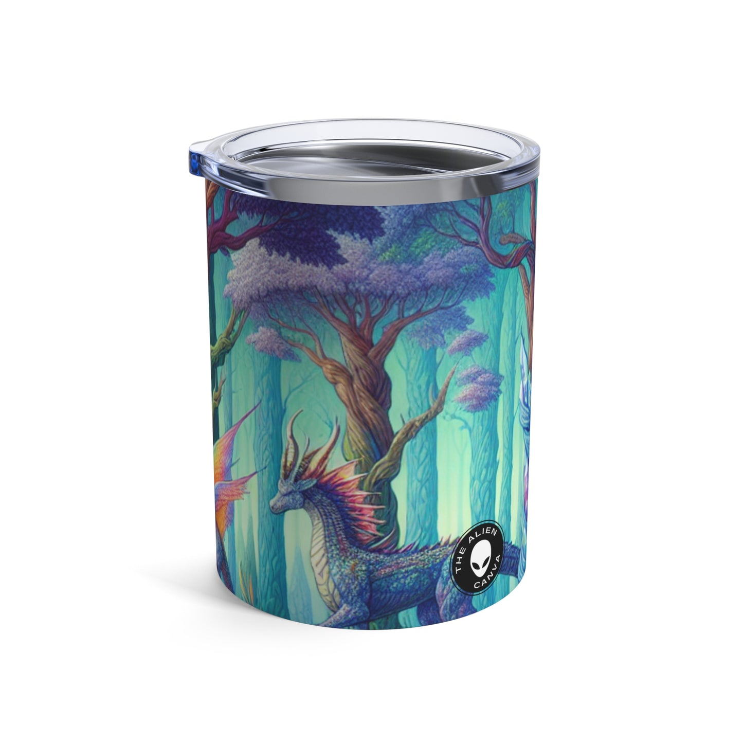 "Crystal Forest: Realm of Mythical Beings" - The Alien Tumbler 10oz