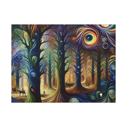 « Forêts arc-en-ciel enchantées » – The Alien Canva