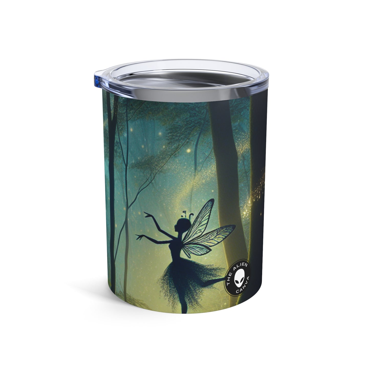 « Forêt enchantée : Danse des lucioles » - Le verre Alien 10oz