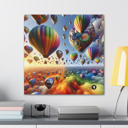 "Emotional Skyline: A Surreal Balloon Landscape" - The Alien Canva