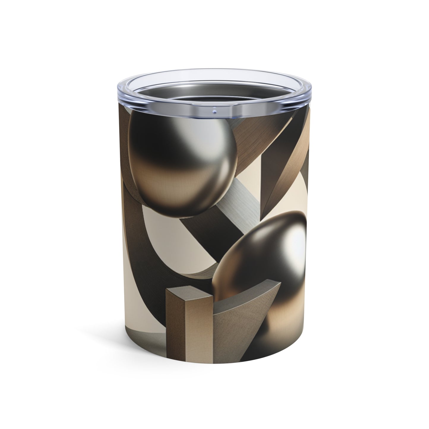 "Harmony in Nature: A Modernist Interpretation" - The Alien Tumbler 10oz Modernist Sculpture