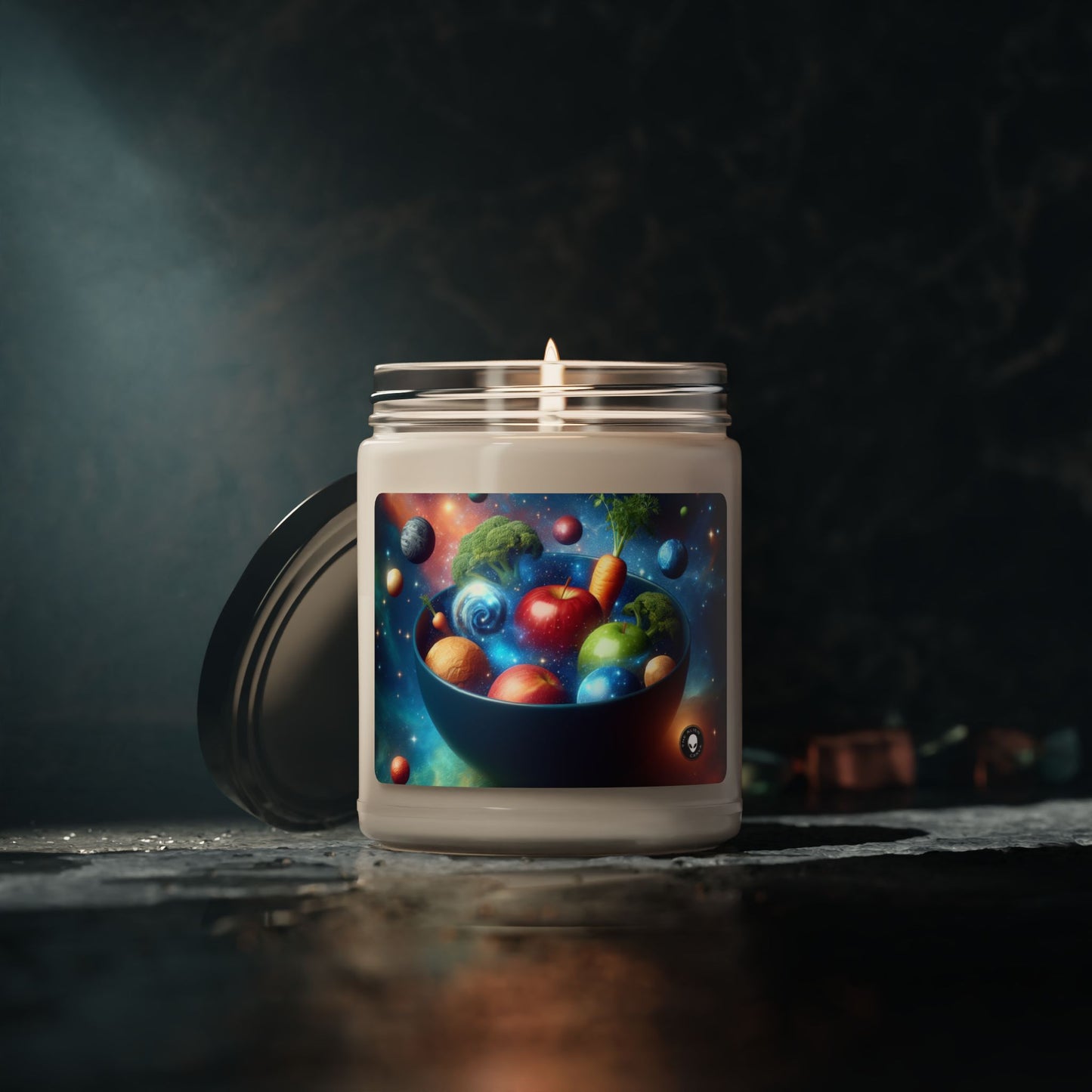 "Galactic Fruit Salad" - The Alien Scented Soy Candle 9oz