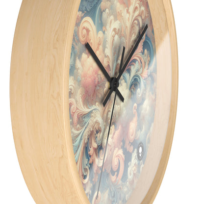 "Rococo Reverie: A Luxurious Ballroom Scene" - The Alien Wall Clock Rococo