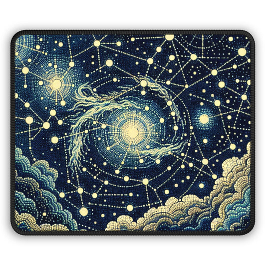 "Dotting the Heavens" - The Alien Gaming Mouse Pad Estilo puntillismo