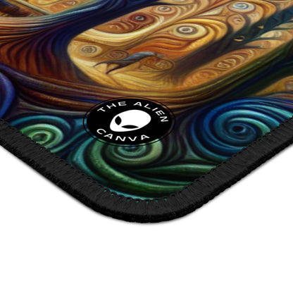 « Enchanted Rainbow Woods » – Le tapis de souris de jeu Alien