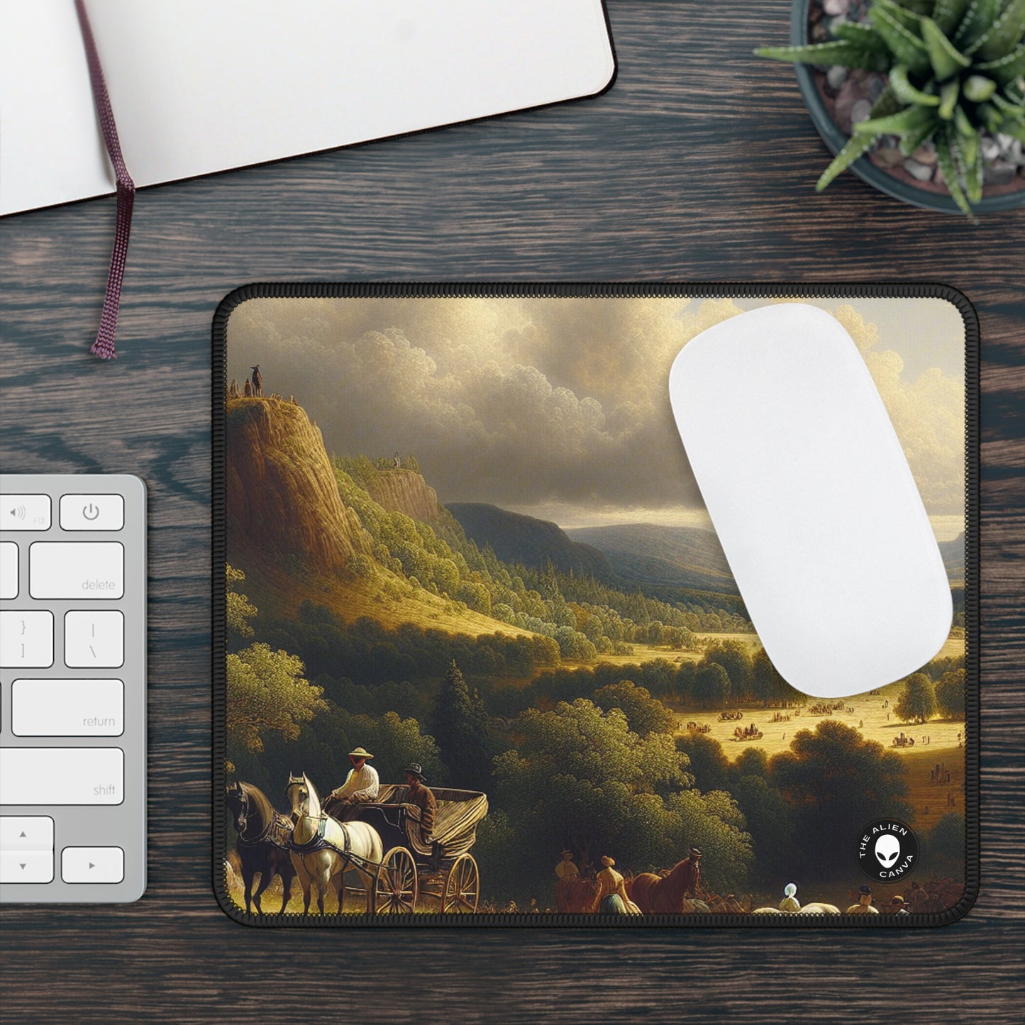 Everyday Treasures: Revealing the Artistic Beauty of Mundane Objects - The Alien Gaming Mouse Pad Realism