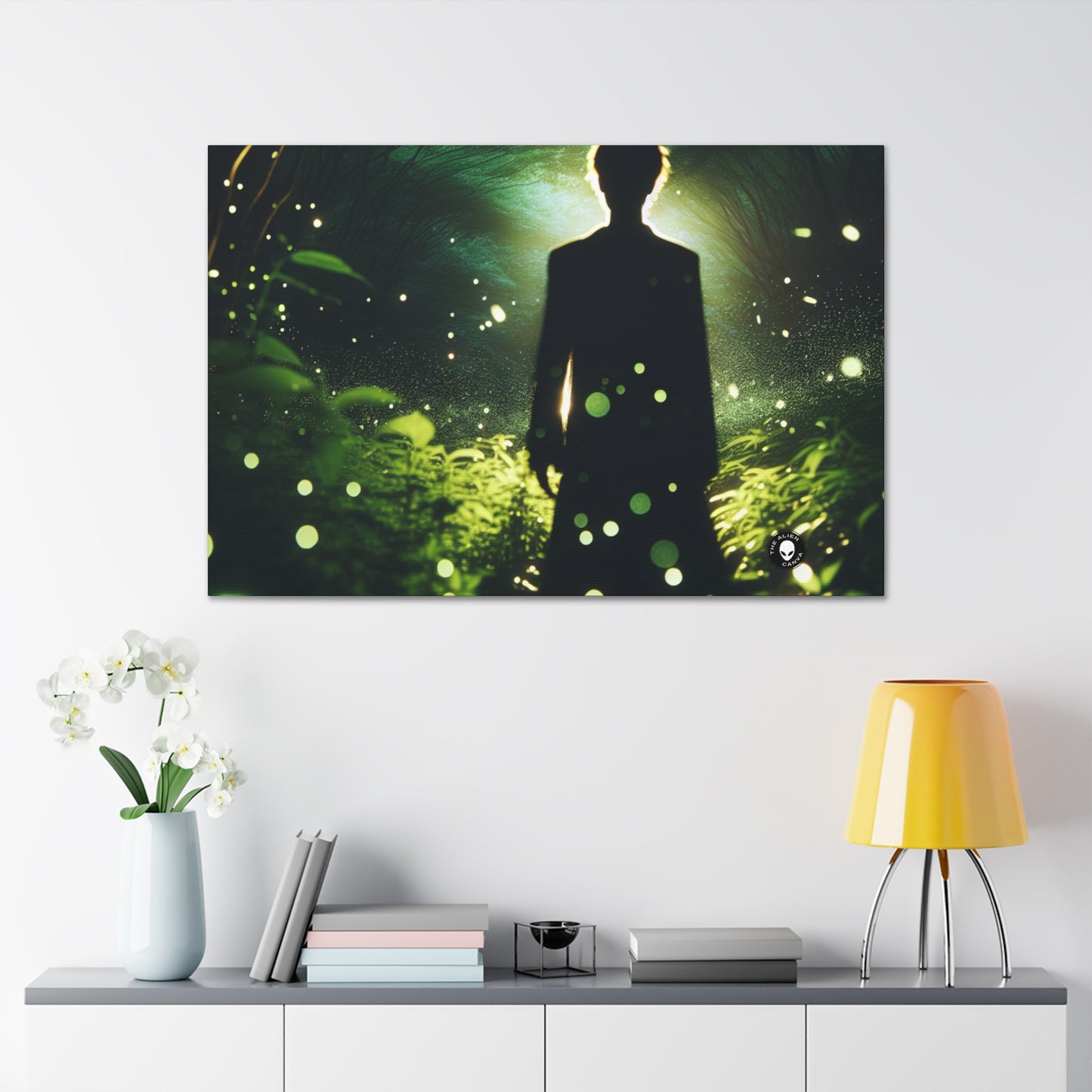 "Enchanted Firefly Forest" - The Alien Canva