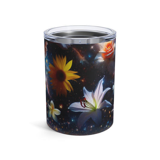 "Floral Constellations" - The Alien Tumbler 10oz