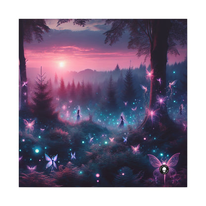 Enchanted Firefly Forest - The Alien Canva