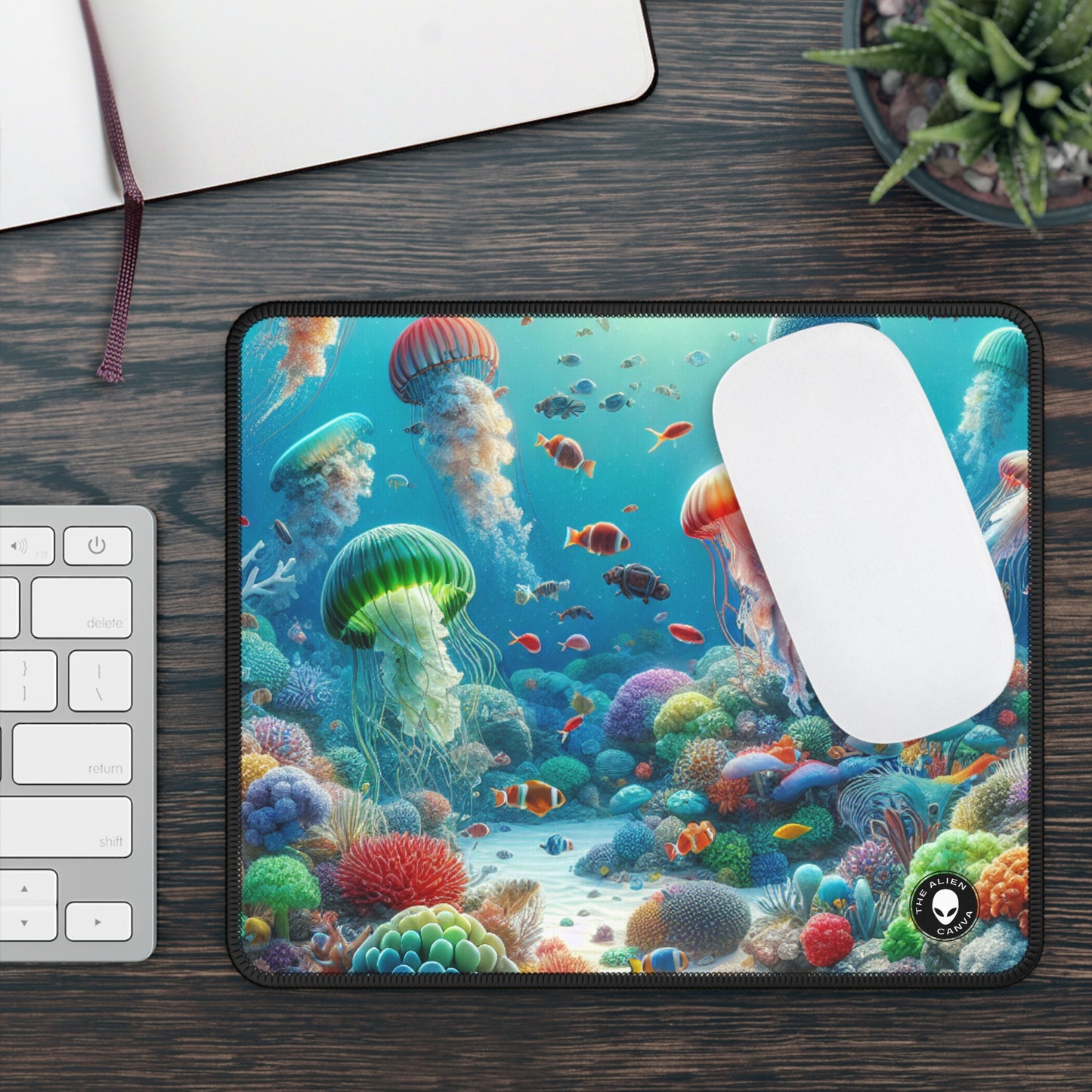 "Jellyfish Fantasy" - The Alien Gaming Mouse Pad