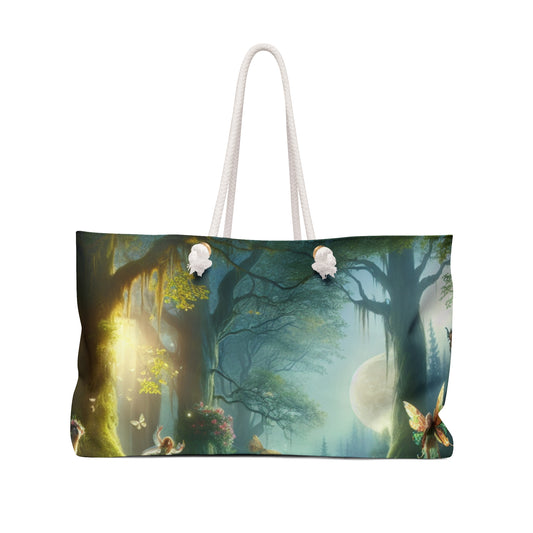 « Forêt enchantée au clair de lune » – Le sac de voyage Alien