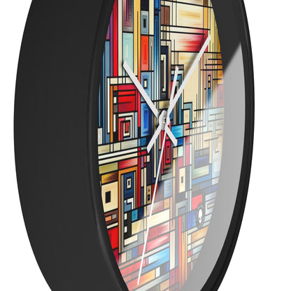 "Urban Symmetry: A Precisionist Perspective" - The Alien Wall Clock Precisionism