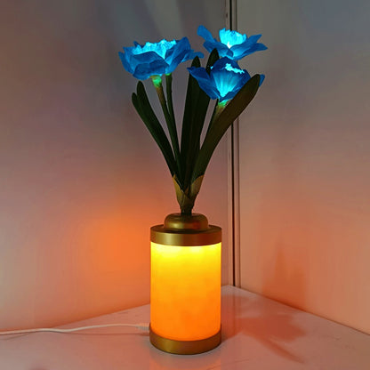 Flower Lamp Home Fashion Minimalist Creative USB Vase Light Home Decoration