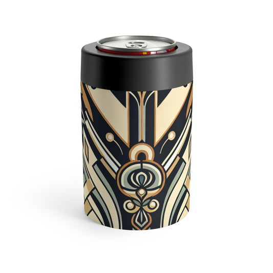 "Glamorous Nights: An Art Deco Cityscape" - The Alien Can Holder Art Deco