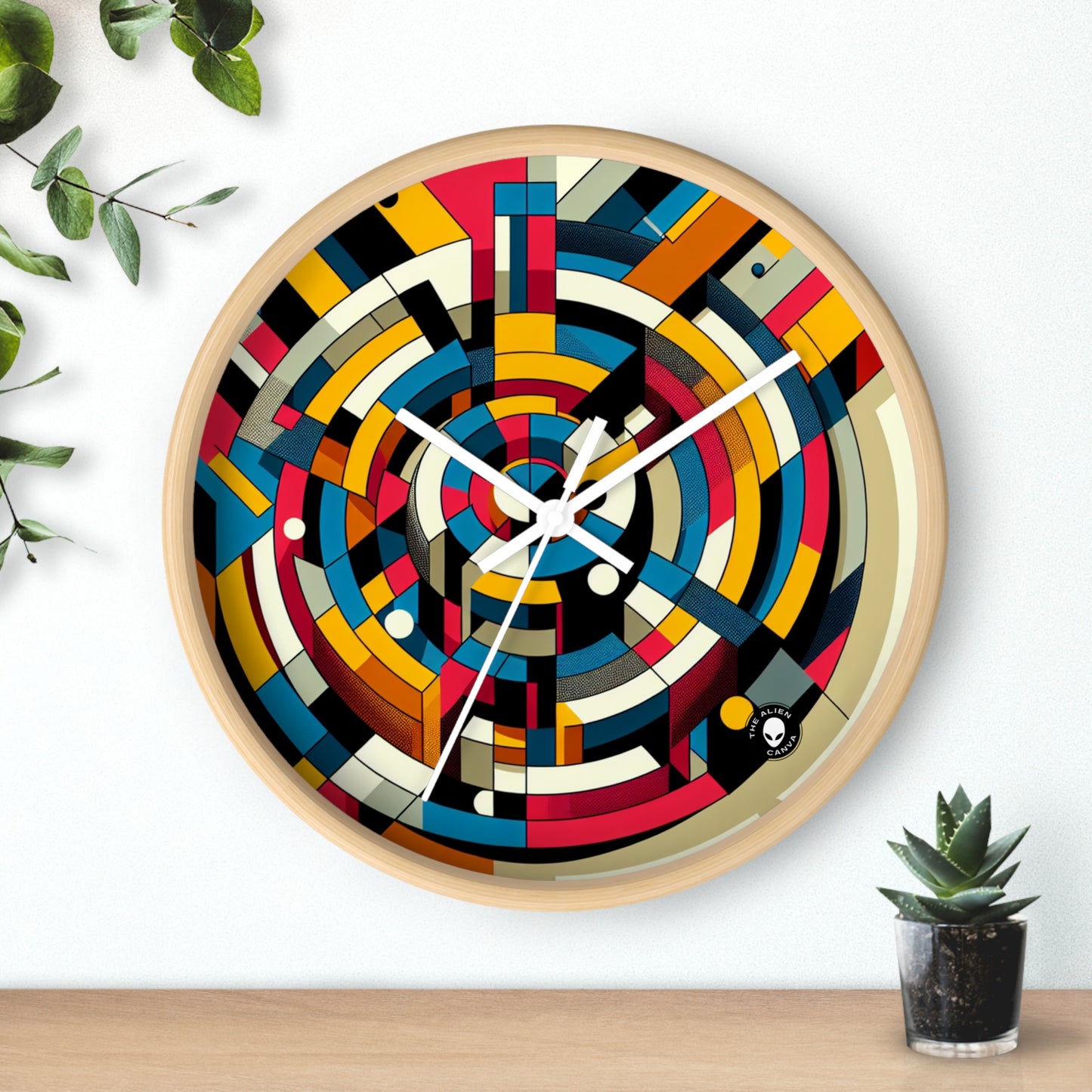 "Digital Revolution: A Constructivist Perspective" - The Alien Wall Clock Constructivism