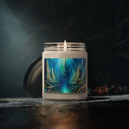 "Enchanted Underwater City" - The Alien Scented Soy Candle 9oz