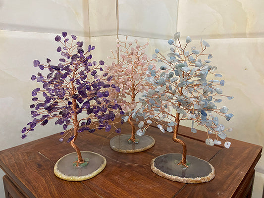 Room Decoration Bookshelf Crystal Tree Decoration