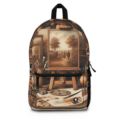 "Cosecha abundante: naturaleza muerta hiperrealista de frutas frescas" - The Alien Backpack Realism