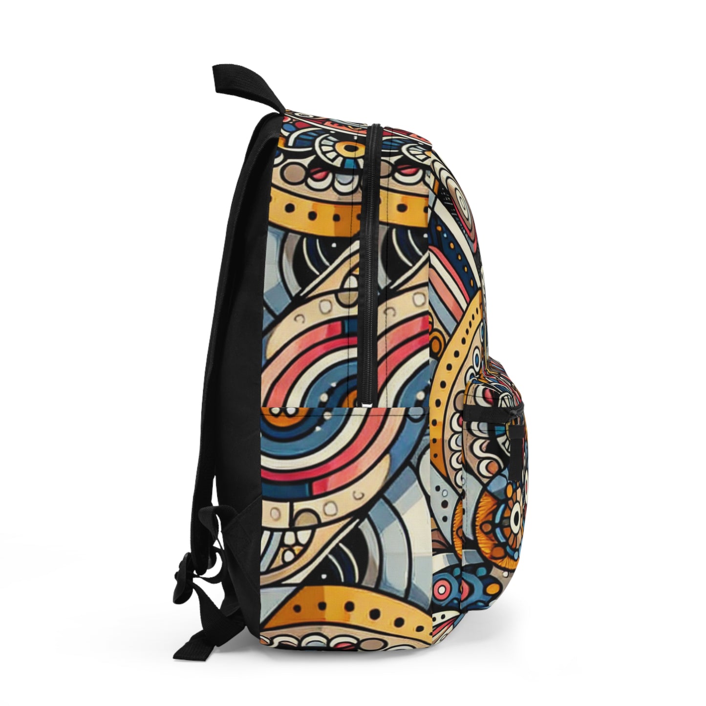 "Moroccan Mosaic Masterpiece" - The Alien Backpack Pattern Art