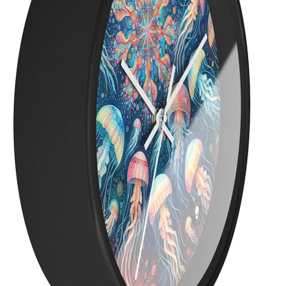 "Luminous Dance of the Deep" - The Alien Wall Clock