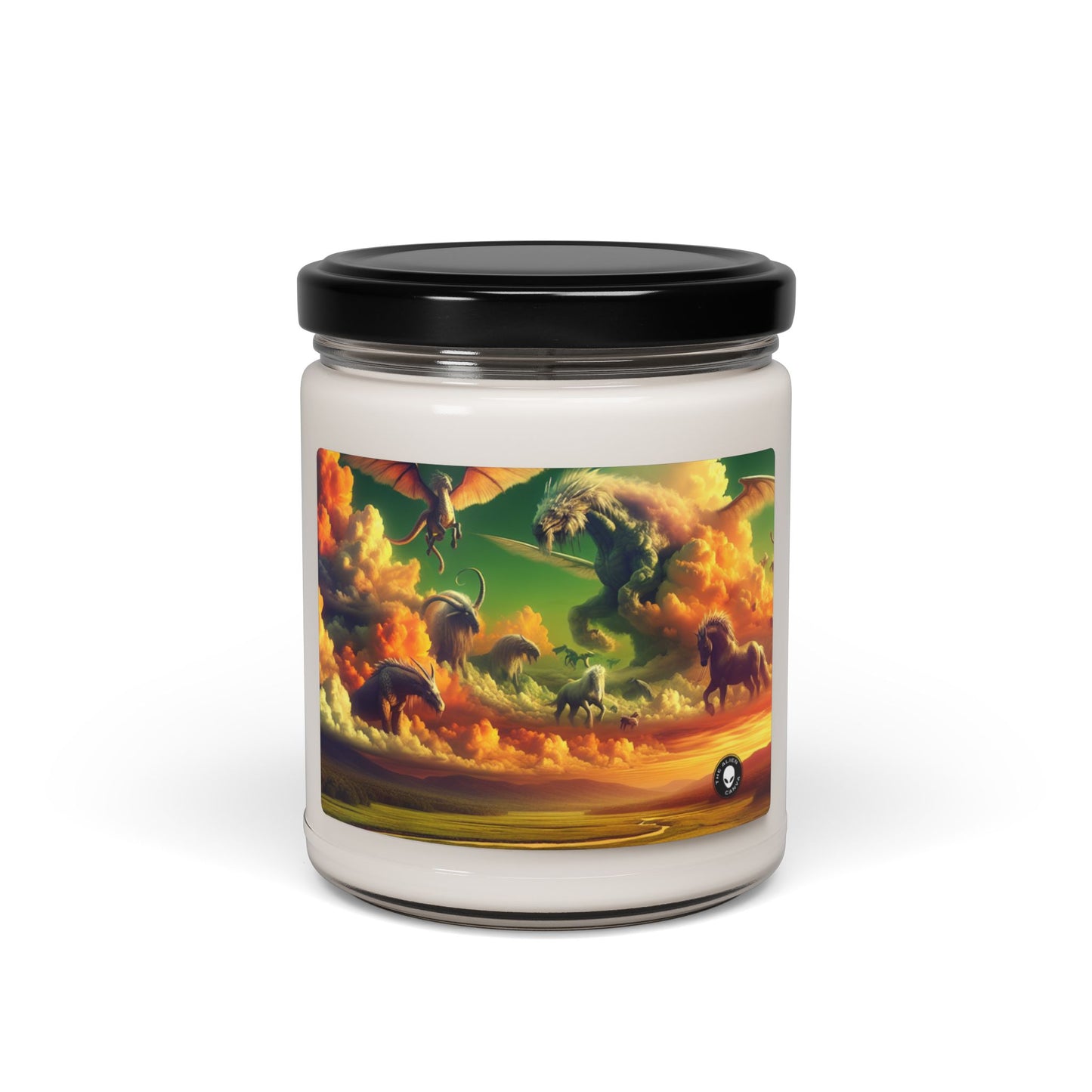 "Skyborne Realms" - The Alien Scented Soy Candle 9oz