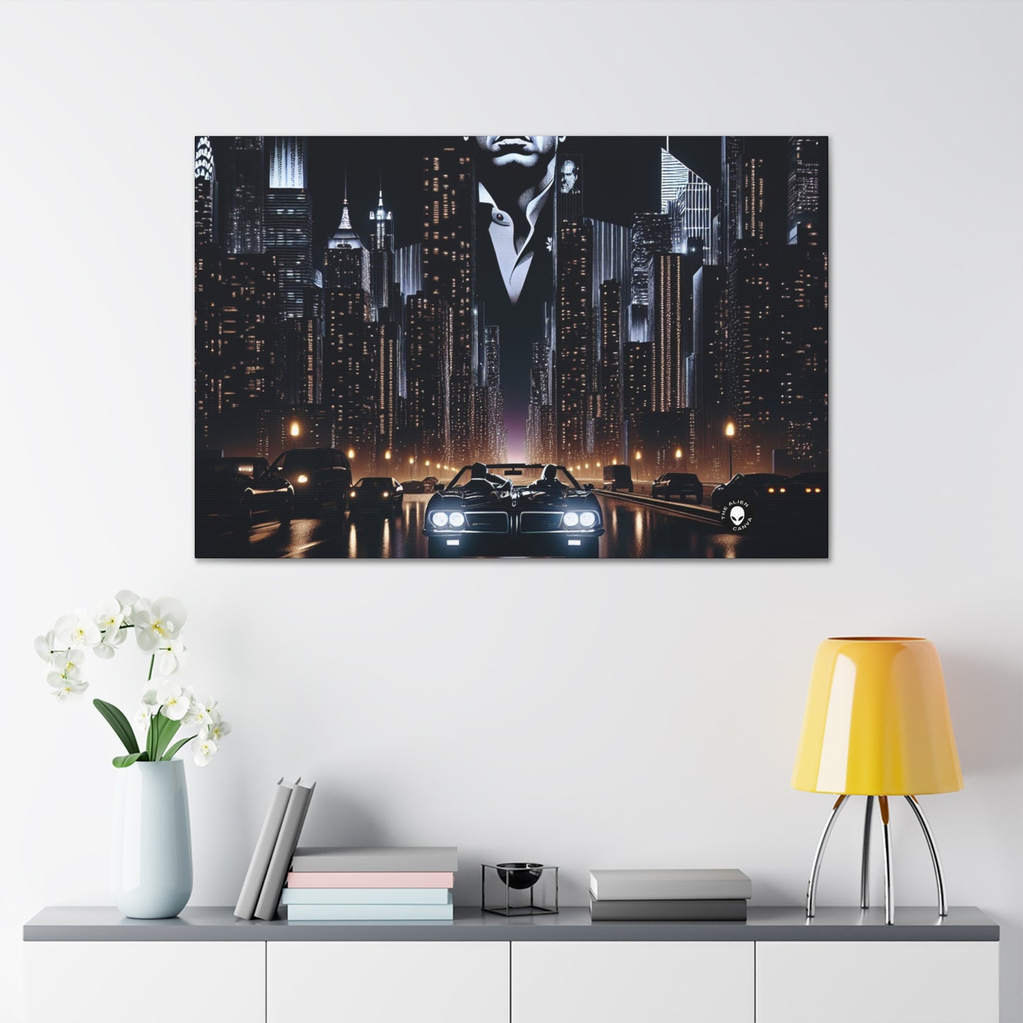 "The World is Mine: A City Drive" - The Alien Canva