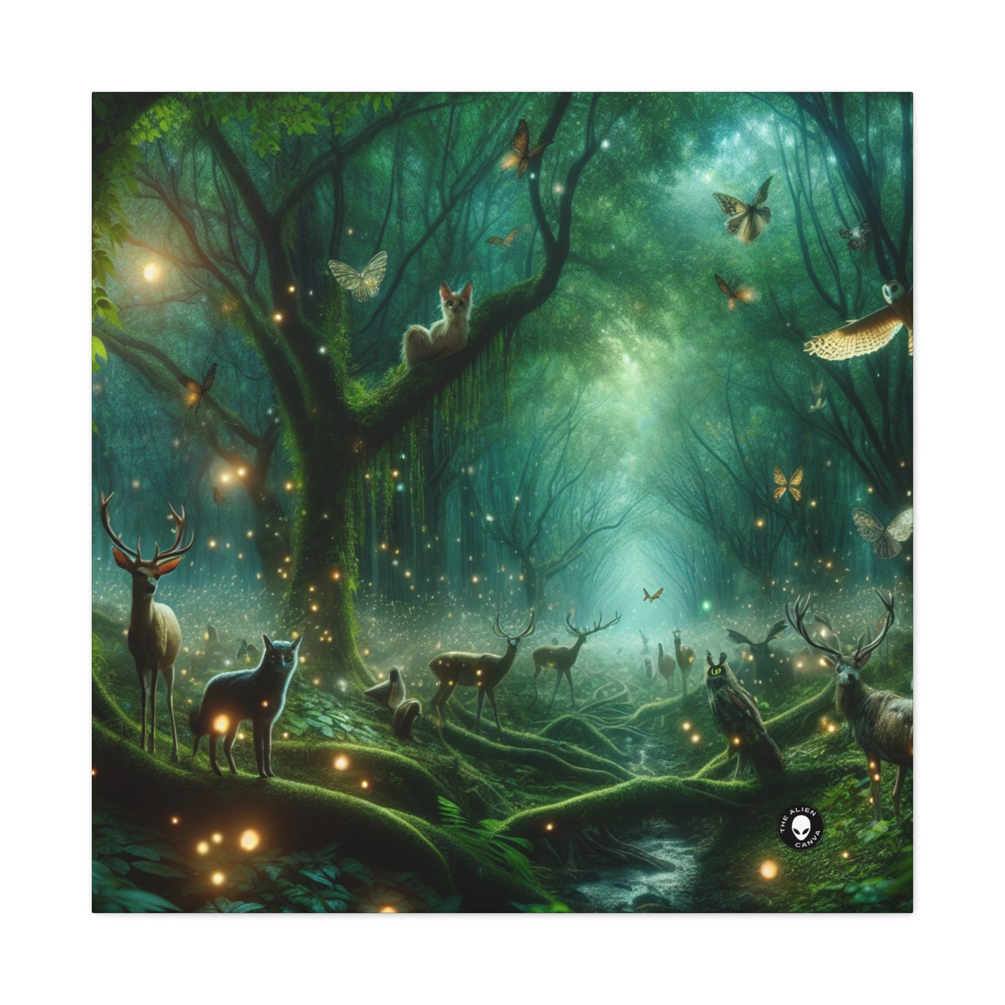 "Enchanted Forest: Voices of the Wild" - The Alien Canva