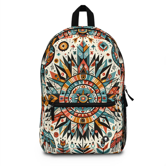 "Nature's Wisdom: An Indigenous Tribute" - The Alien Backpack Indigenous Art