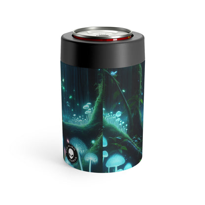 "Enchanted Night: Bioluminescent Forest" - The Alien Can Holder