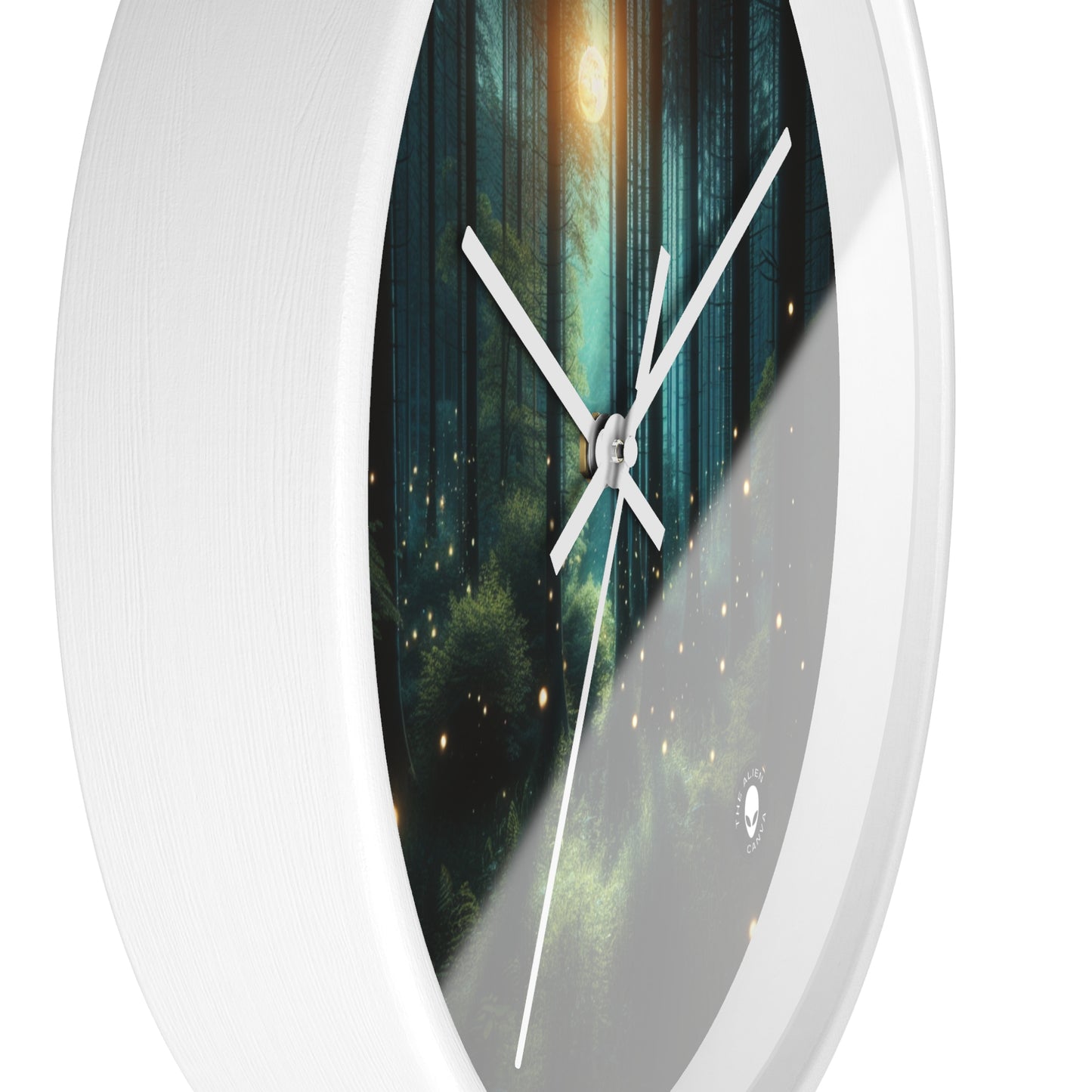 "Enchanted Night" - The Alien Wall Clock