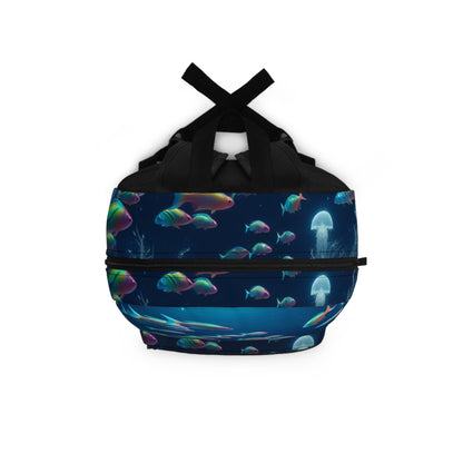 "Neon Dreams: The Underwater Wonderland" - The Alien Backpack