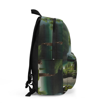 "Renewal Recycled: An Interactive Environmental Sculpture" - The Alien Backpack Environmental Sculpture