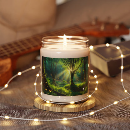 "Glowing Forest Magic" - The Alien Scented Soy Candle 9oz