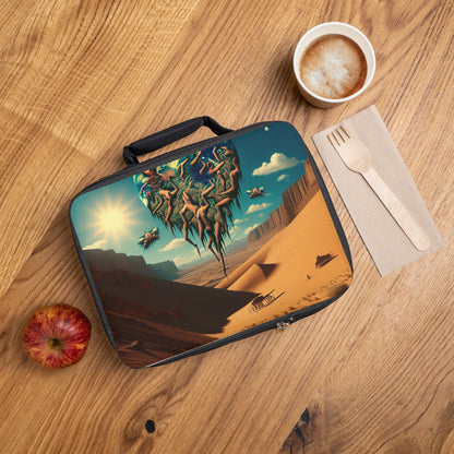 "Uprising in the Outback" - The Alien Lunch Bag Surrealism Style