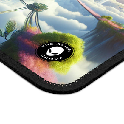 "Sky Islands : Un paradis surréaliste" - Le tapis de souris Alien Gaming