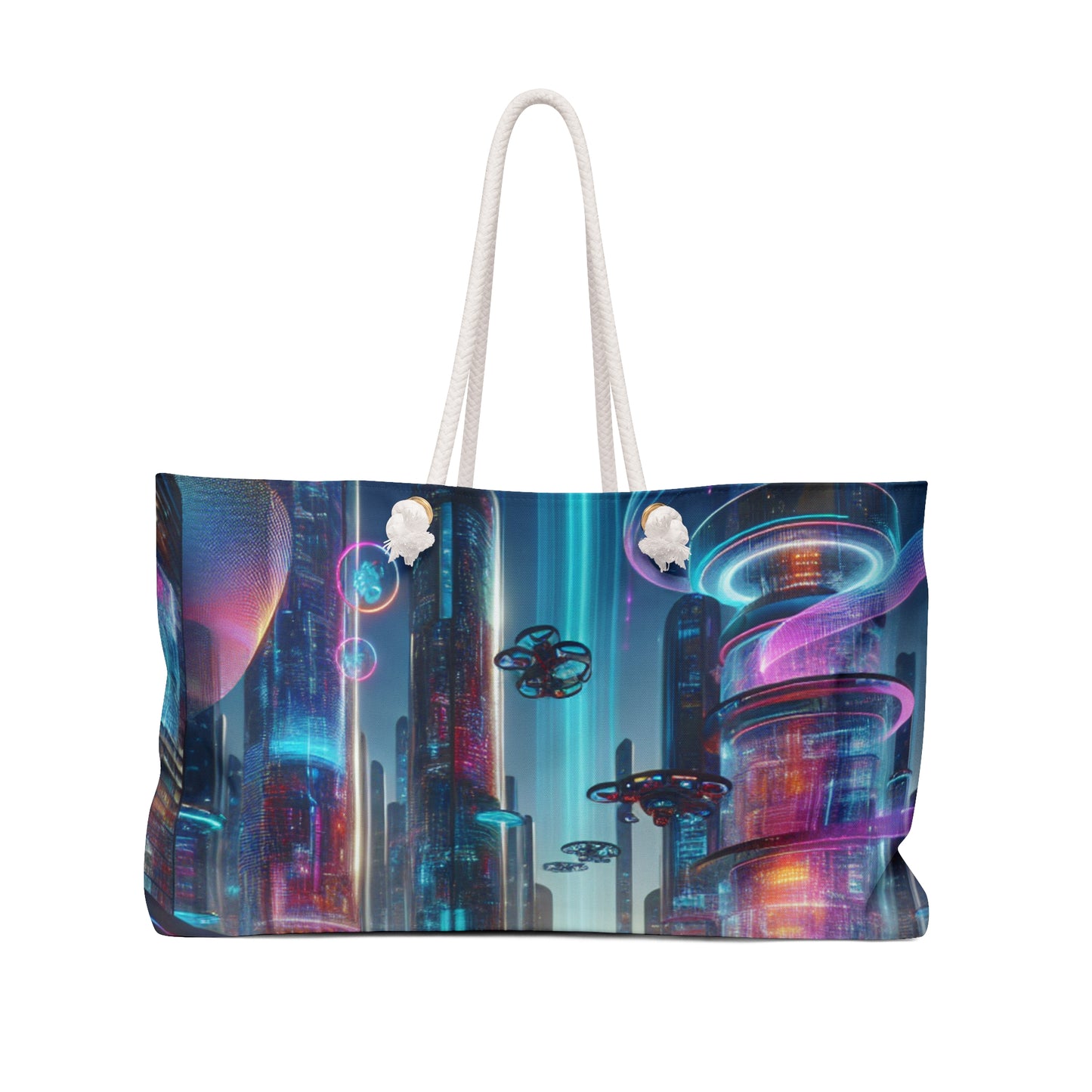 "Digital Evolution: A Technological Art Experience" - The Alien Weekender Bag Electronic Art