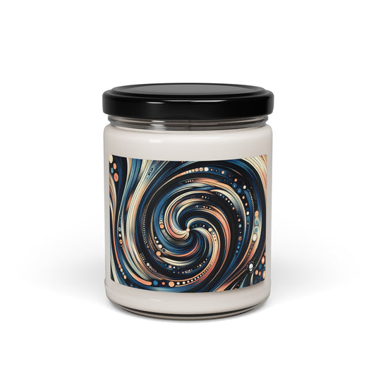 "Chaos in Harmony: A Dynamic Generative Art Exploration" - The Alien Scented Soy Candle 9oz Generative Art