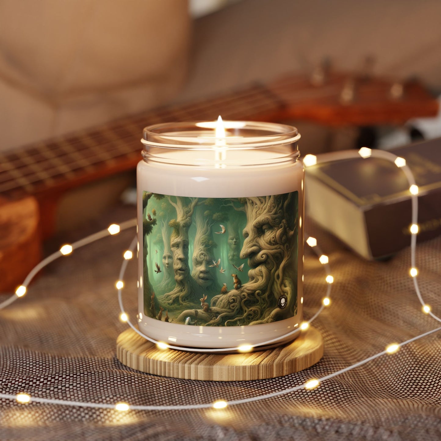 "Enchanted Whispering Forest" - The Alien Scented Soy Candle 9oz