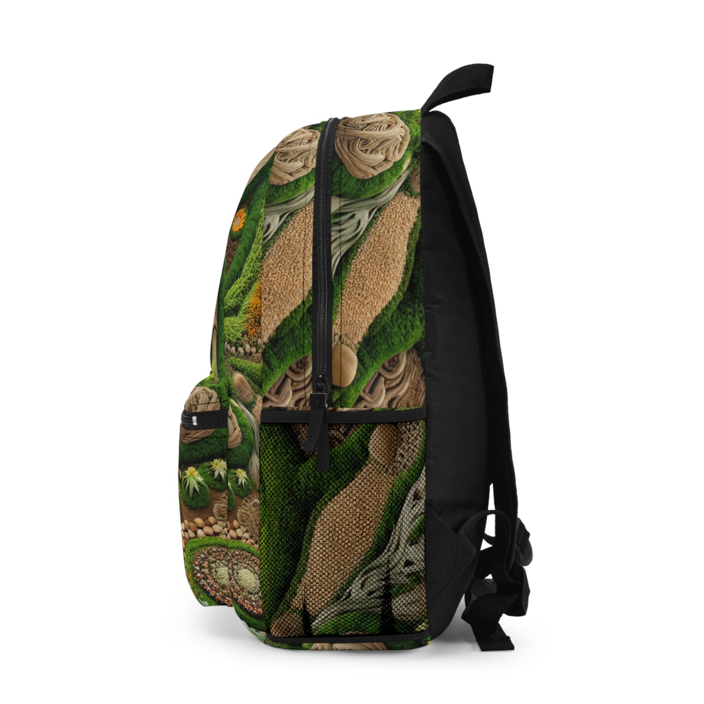 "Forest Mandala: A Harmony of Nature" - The Alien Backpack Earth Art